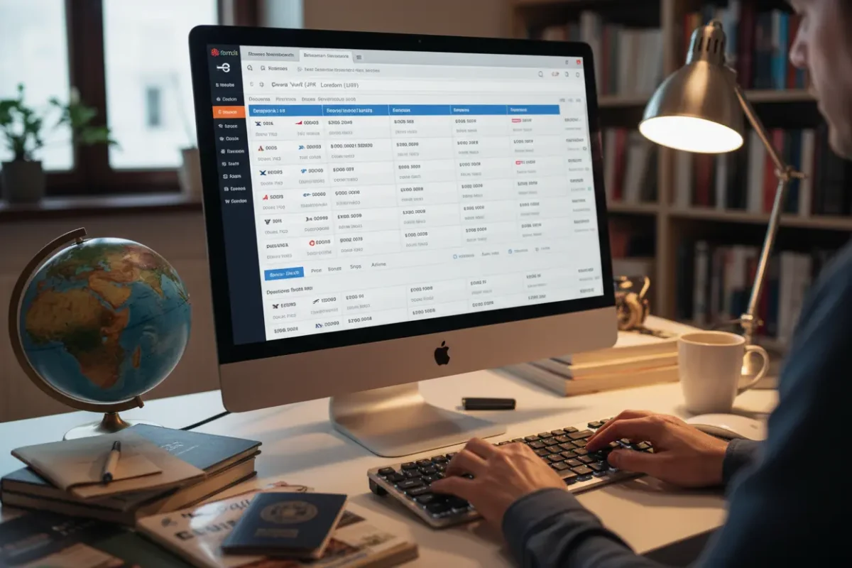 Economizando em passagens aéreas e hospedagens baratas.