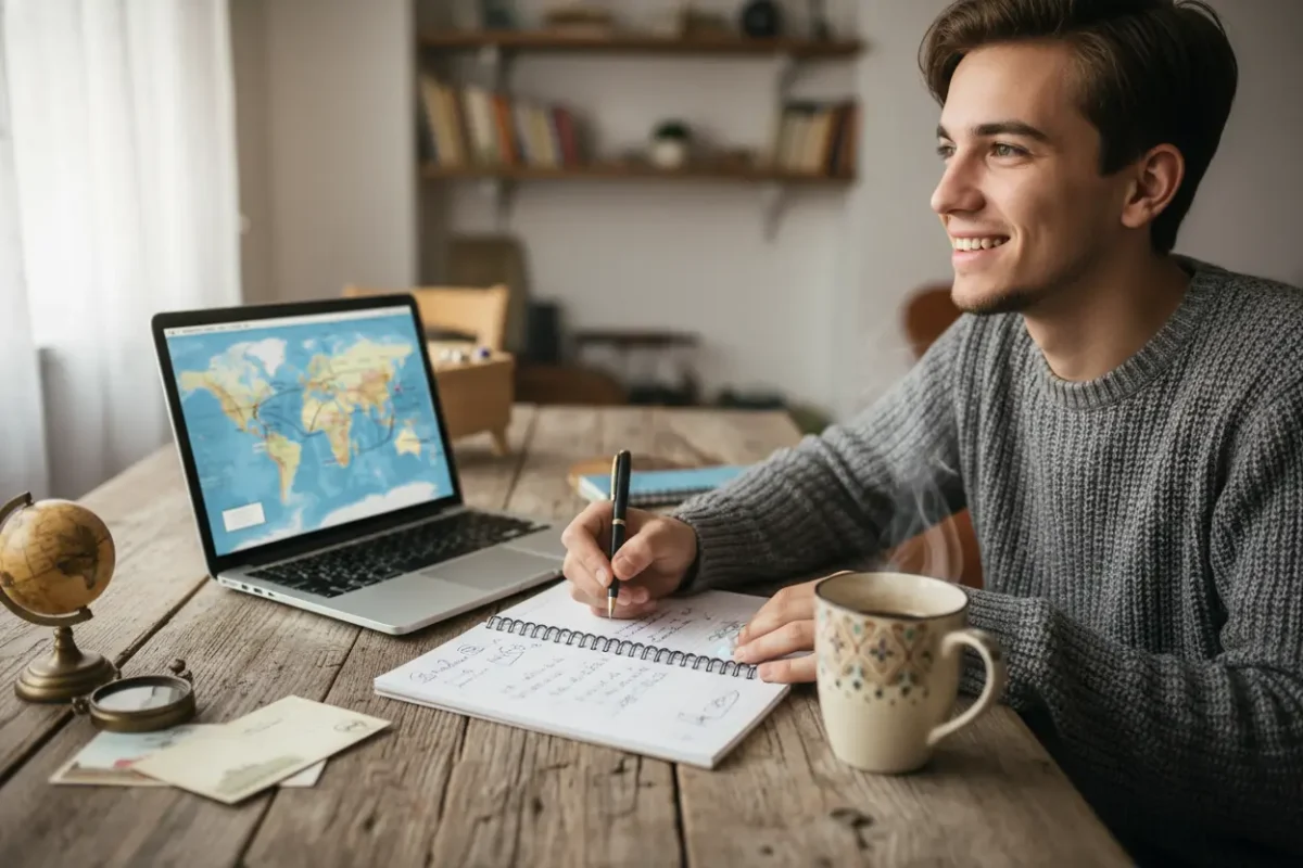 Planejamento inteligente para viajar gastando pouco.