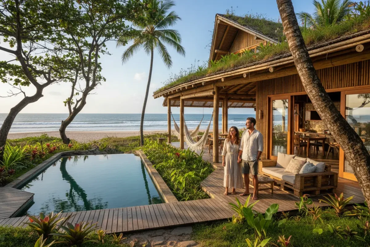 Pousada charmosa sustentável imersa na Mata Atlântica