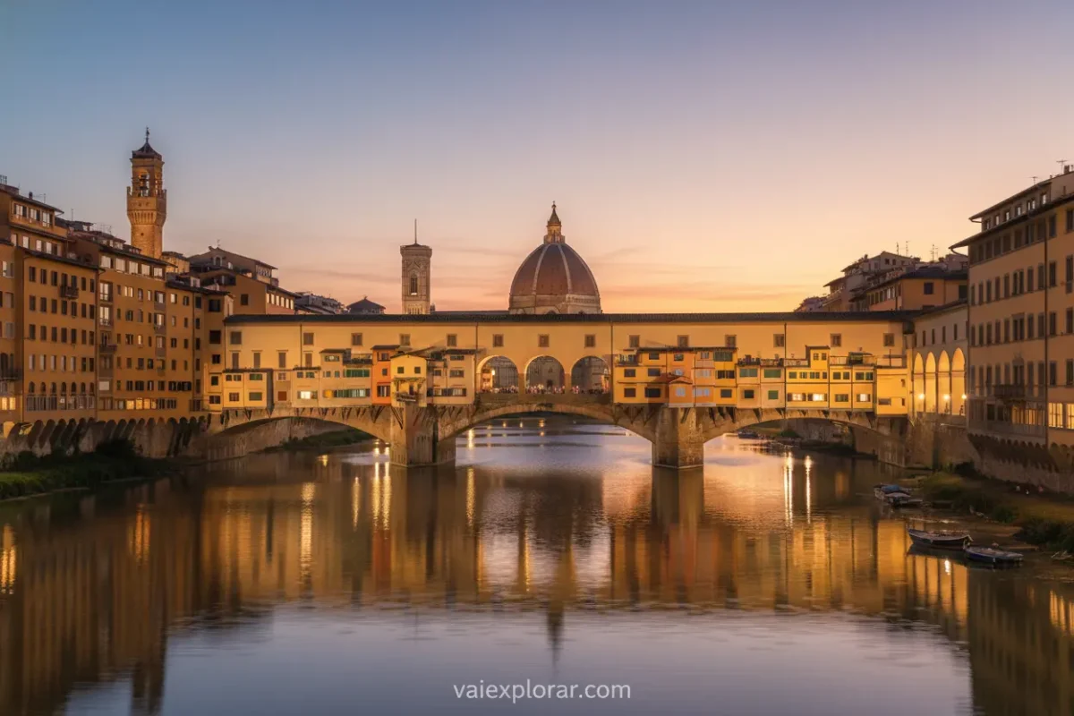 Florença, centro artístico e intelectual da Renascença.