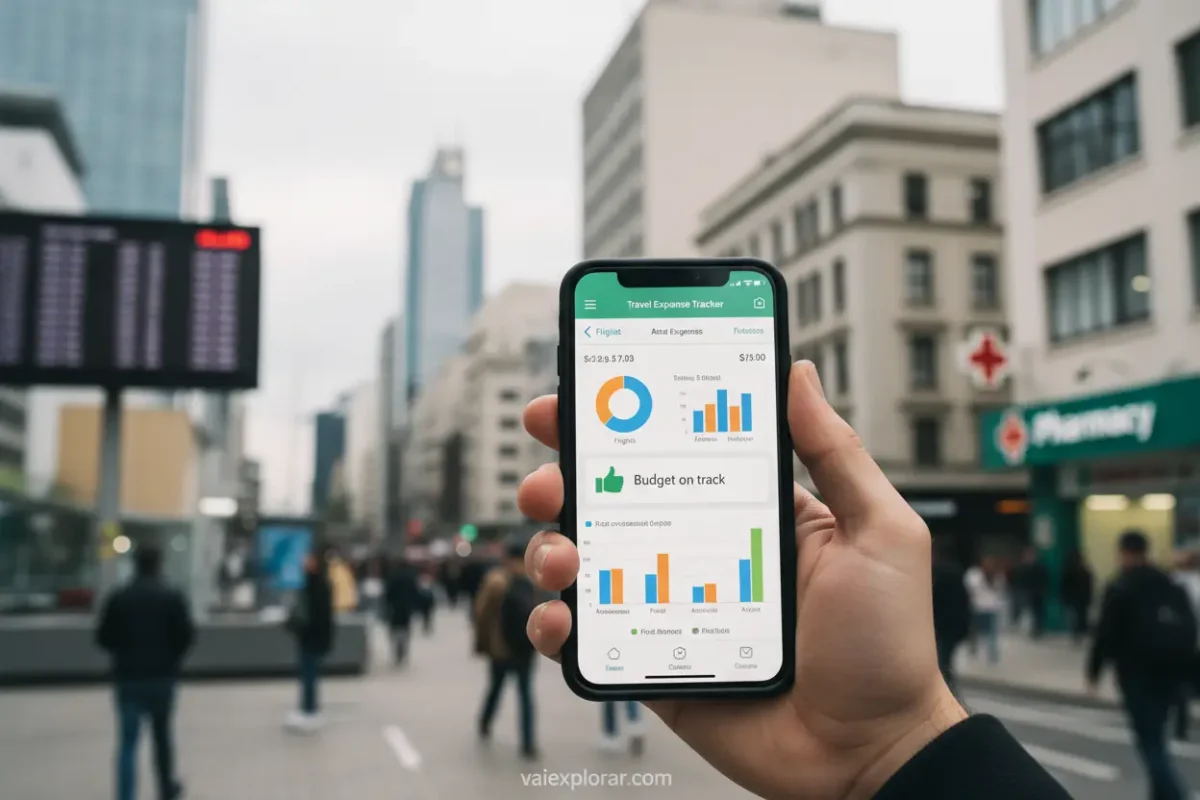 Lidando com custos e imprevistos financeiros durante a viagem.