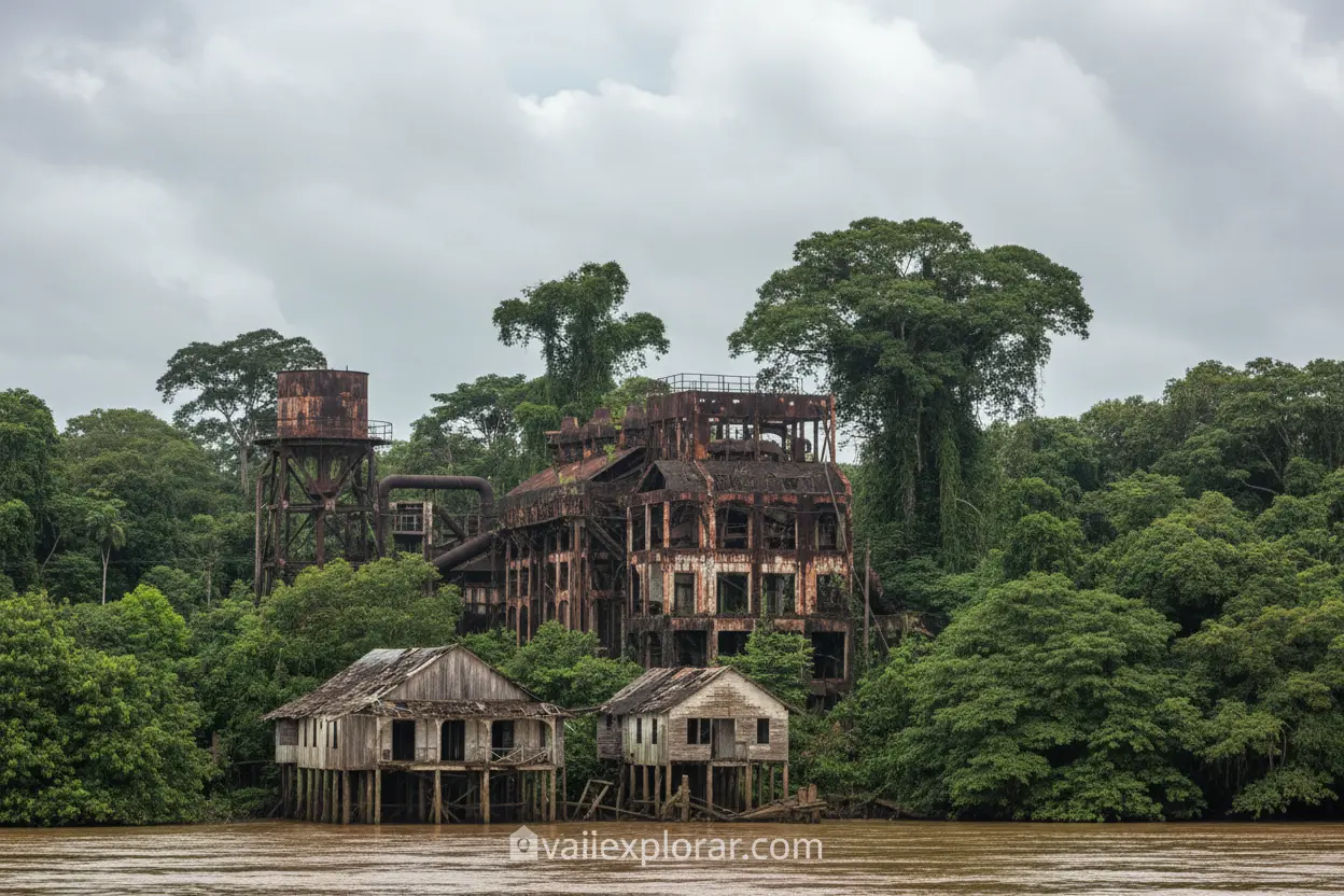 Ruínas de Fordlândia, cidade fantasma no Pará