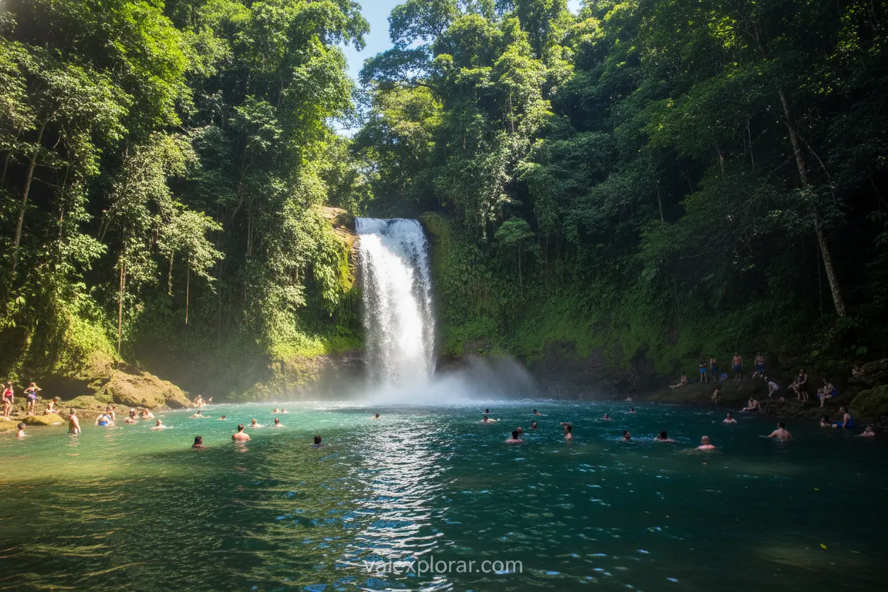 Cachoeira e balneário natural em Bonito