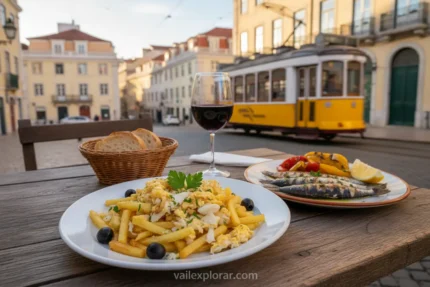 Prato tradicional português em Lisboa