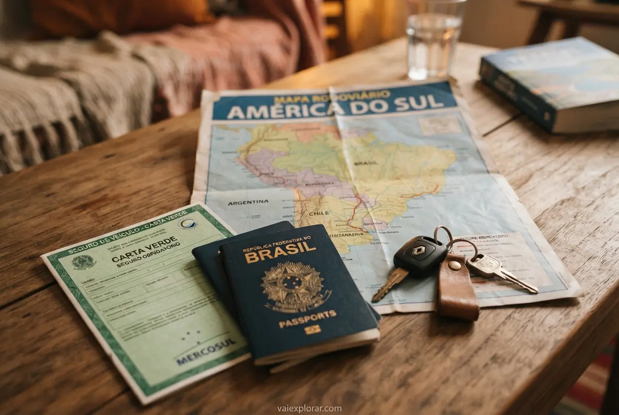 Documentos para roadtrip Documentos obrigatórios para viagem de carro na América do Sul